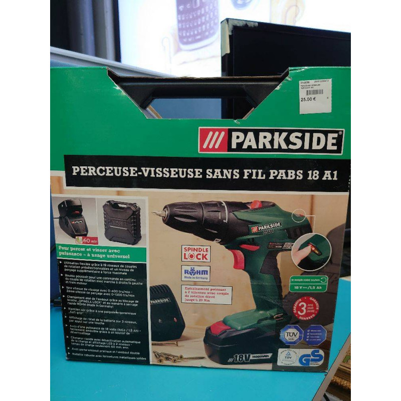 PERCEUSE VISSEUSE PARKSIDE 18V