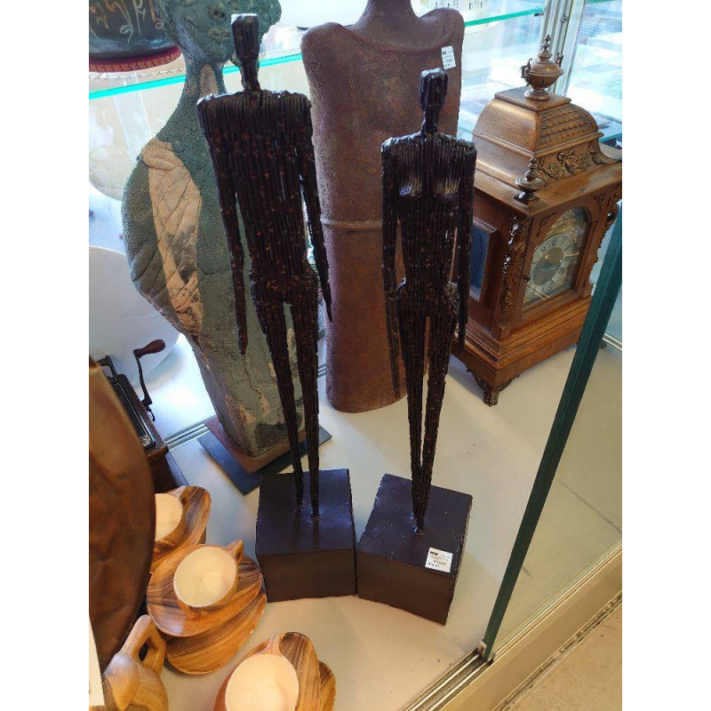 COUPE DE STATUES STYLE GIACOMETTI