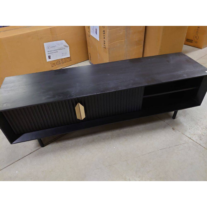 MEUBLE TV BOIS NAT 26327