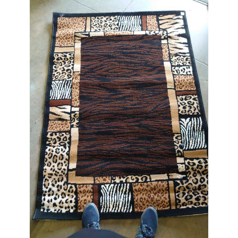 TAPIS MOTIF AFRICAIN 