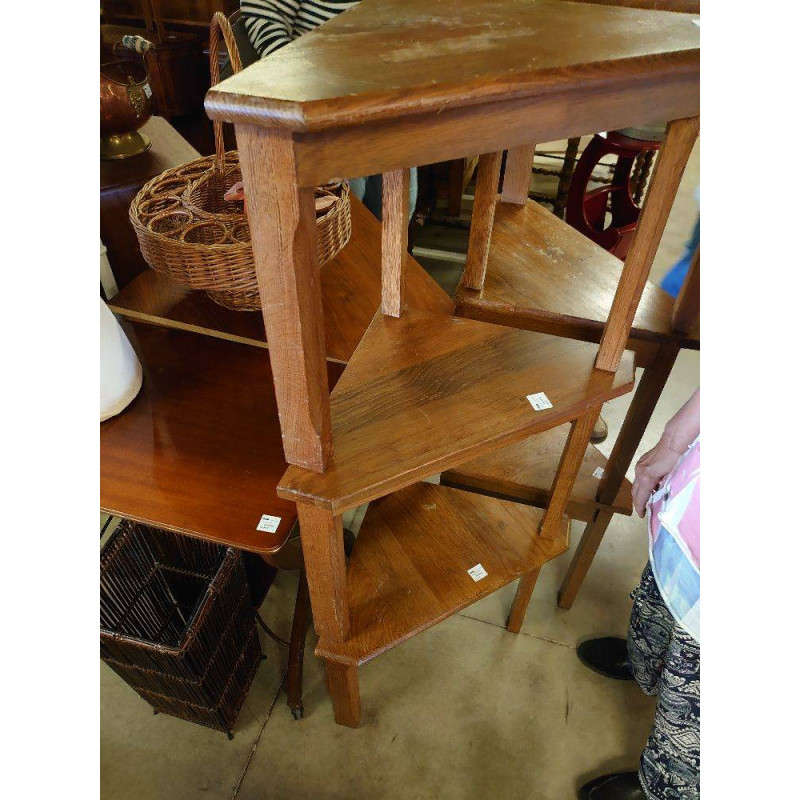 BOUT DE CANAPE BOIS TRIANGLE