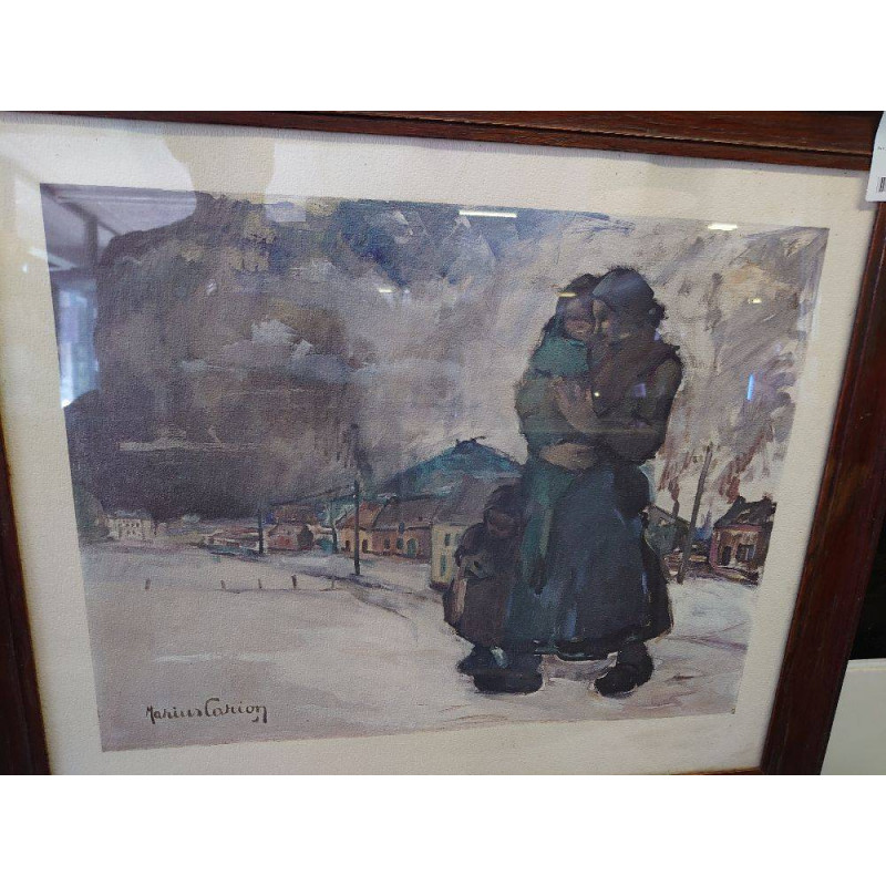 LITOGRAPHIE MARIUS CARION