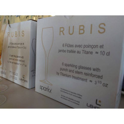 12 FLUTES A CHAMPAGNE