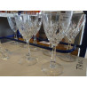 6 VERRES CRISTAL TAILLE