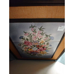 CADRE CARRELAGE VINTAGE SIGNE