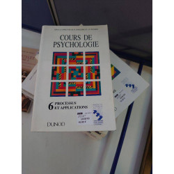 LIVRE COURS DE   SPYCHLOGIE