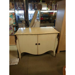 MEUBLE 2 PORTES PATINE...