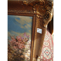 HUILE SUR TOILE FERMETTE