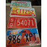 PLAQUE IMMATRICULATION ETATS UNIS