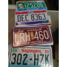 PLAQUE IMMATRICULATION ETATS UNIS