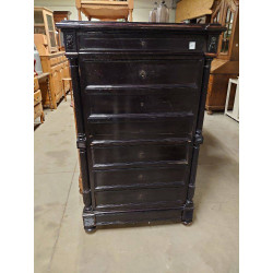 SECRETAIRE PEINT NOIR