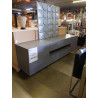 DRESSOIR MODERNE DESIGN GRIS MAT