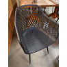 CHAISES JARDIN  NOIRES 4 