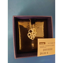 CHAINE + PENDENTIF COEUR...