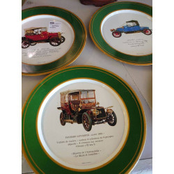 ASSIETTES VOITURES DECO LE LOT