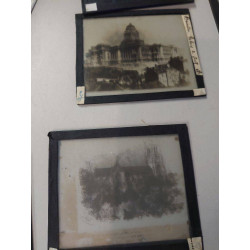 LOT DE DIAS EN VERRE ANCIENNE MAREDSOUS ET RÉGION CHARLEROI