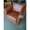 SALON CUIR BRUN 3+1 QUALITE SUPERIEURE