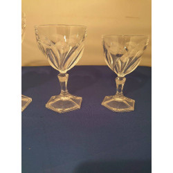 SERVICE DE 30 VERRES CRISTAL D ARQUES TORNADE LOT DE 30