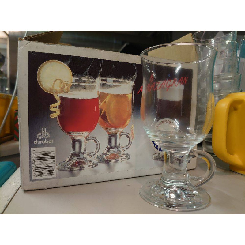 VERRES IRISH LOT DE 6