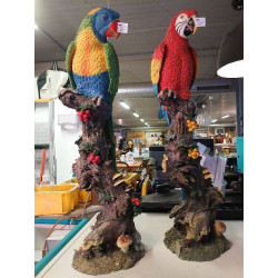 PERROQUET RESINE 80 CM