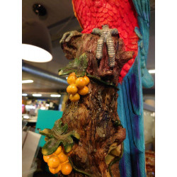 PERROQUET RESINE 80 CM