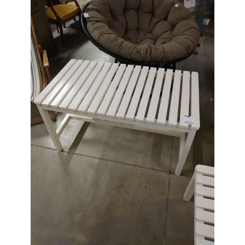 TABLE RECTANGLE BLANC