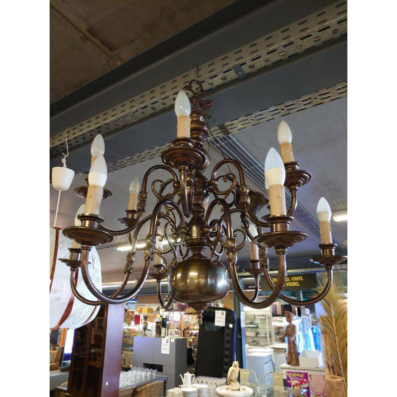 LUSTRE STYLE FLAMAND GM