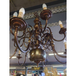 LUSTRE STYLE FLAMAND GM