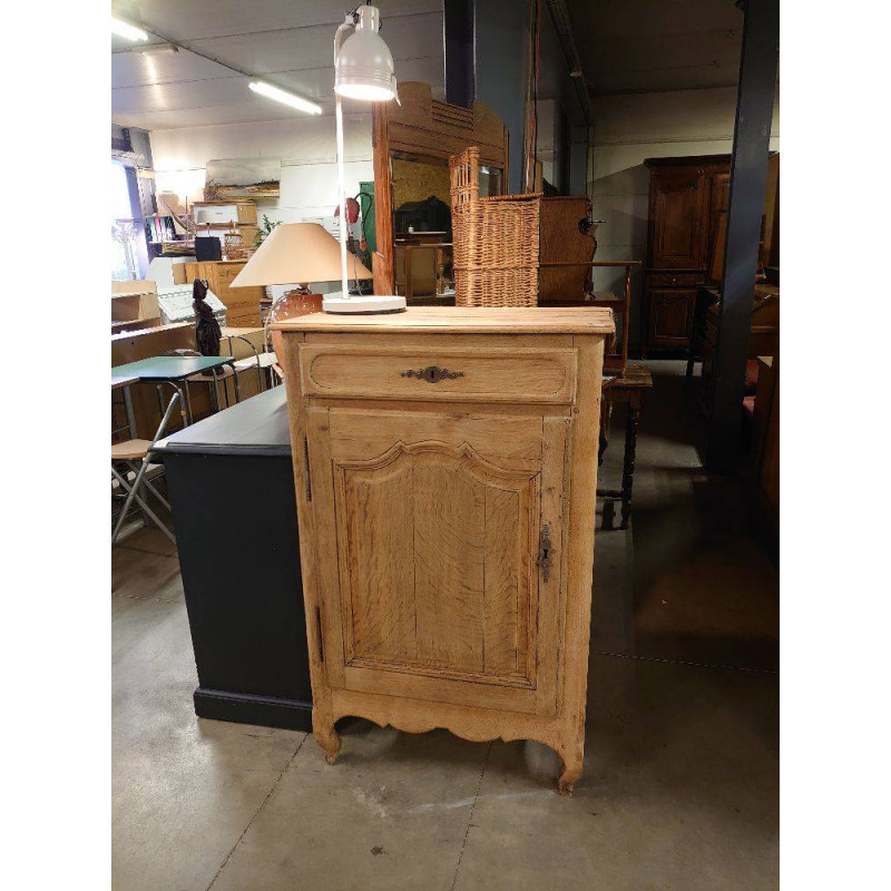 CONFITURIER CHENE MASSIF SABLÉ 78X46X123CM