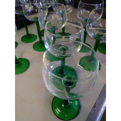 12 VERRES VIN ALSACE