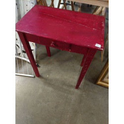 TABLE ROUGE ANCIENNE