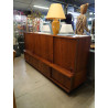 BUFFET VINTAGE TYPE SCANDINAVE PALISSANDRE ET CITRONNIER