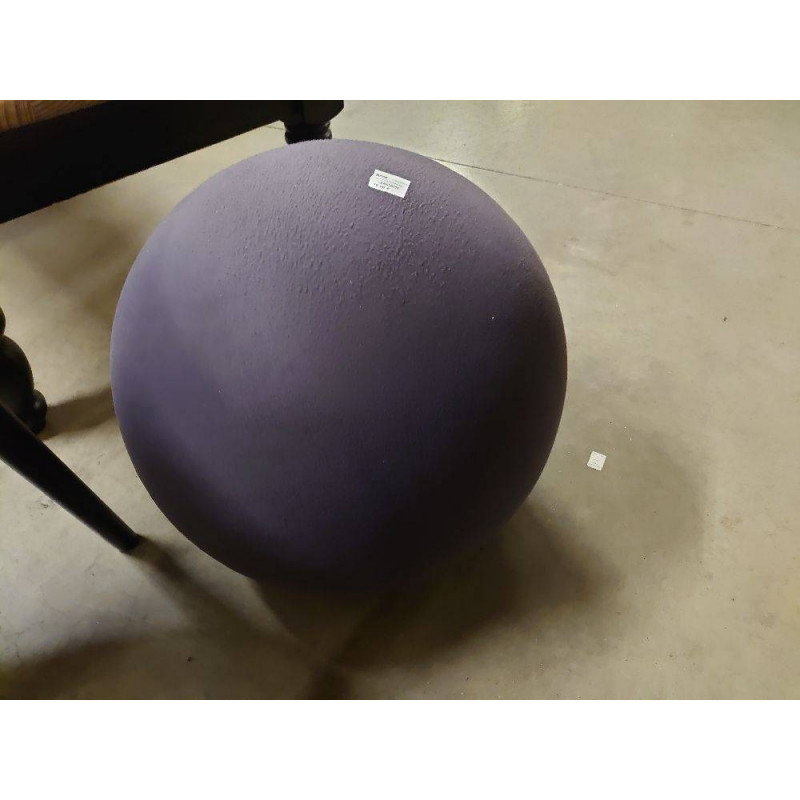 POUF ROND NOIR BALLERI