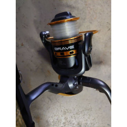 CANNE CARBONE + MOULINET