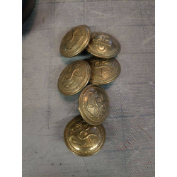 6 BOUTONS MARINE FRANCAISE