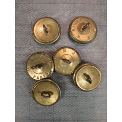 6 BOUTONS MARINE FRANCAISE