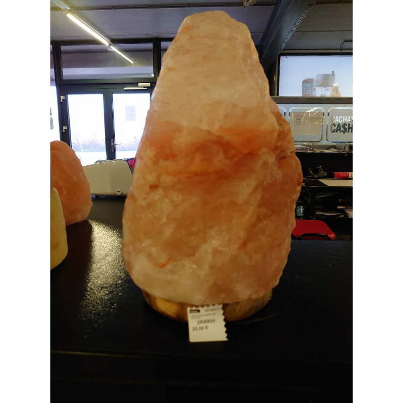 DECORATION CRISTAL SEL ROSE GM