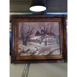 HUILE SUR TOILE POL...