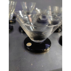 LOT DE VERRES ART DECO DOYEN HAVRÉ