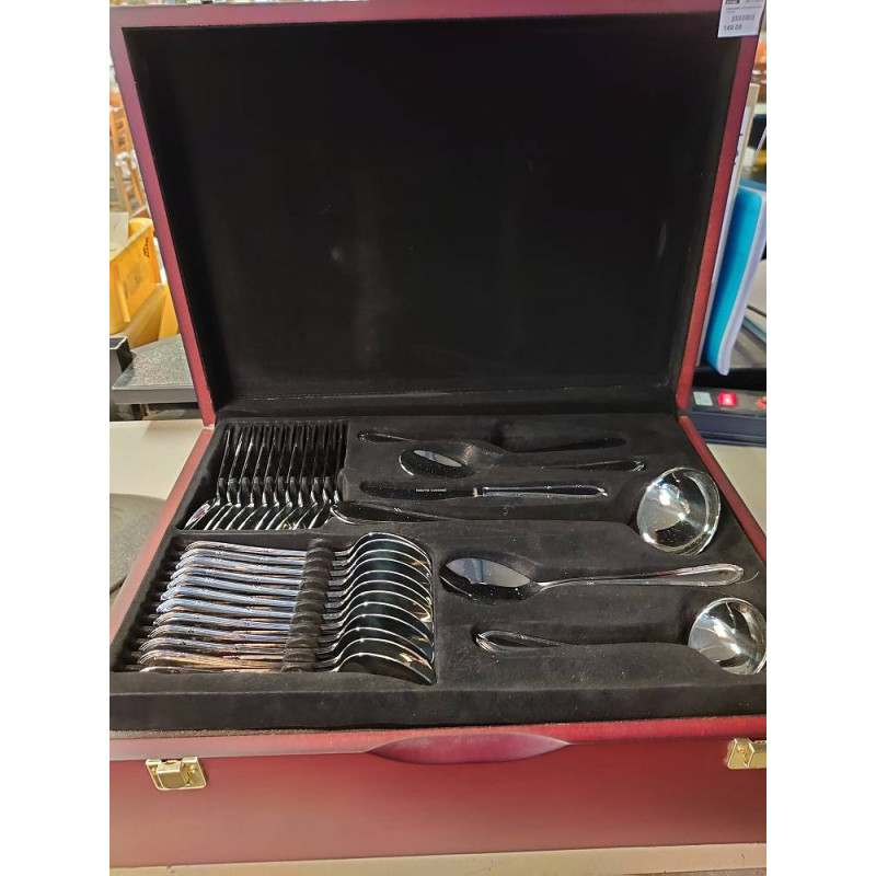 MENAGERE COUVERTS INOX 113PCS