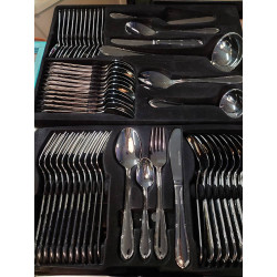 MENAGERE COUVERTS INOX 113PCS