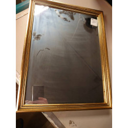 MIROIR DORE RECT PM