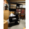 ETAGERE 26798 METAL NOIR 26X180 NEW YORK