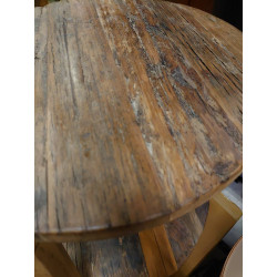 TABLE 26308 BOIS RECYCLE ANCIEN REBORN