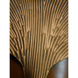 DECORATION DOREE DOUBLE COQUILLAGE