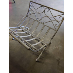 PORTE JOURNAUX BLANC