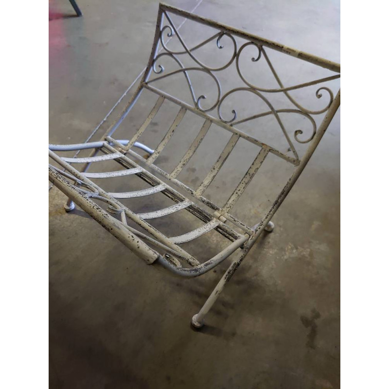 PORTE JOURNAUX BLANC