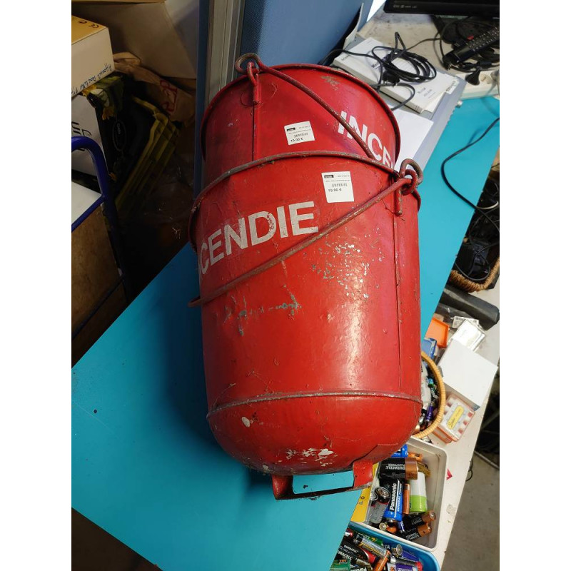 SEAU DECO INCENDIE ANCIEN